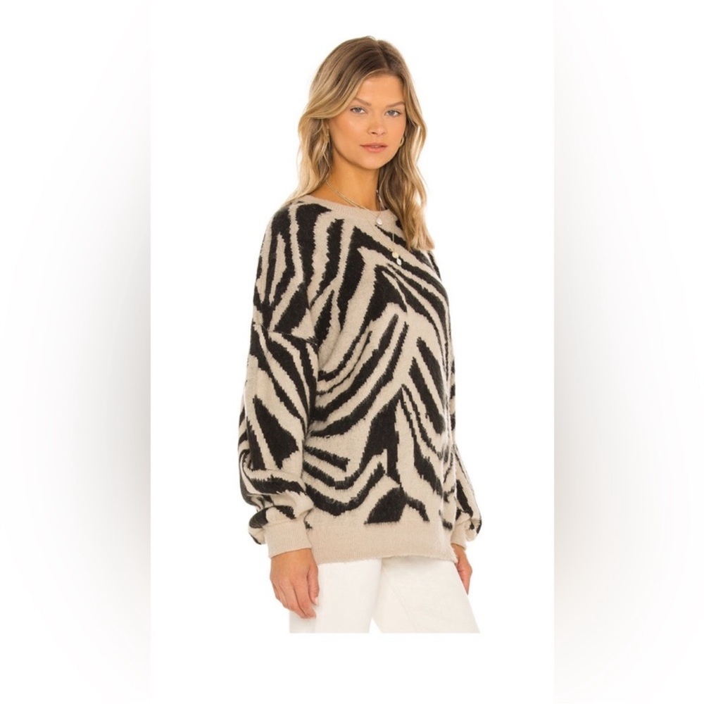 SHOW ME YOUR MUMU Duke Tiger Print Sweater